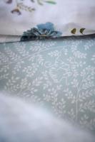 Pip Studio Pip Studio Leafy Hoeslaken - Blauwgrijs 160 x 200/210/220 cm Hoek hoogte: 30 cm - thumbnail