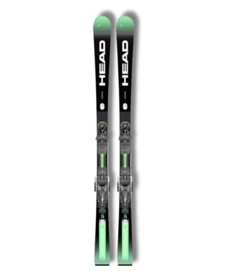 Head Supershape e-Magnum SW + Prot. PR 11 GW Ski Heren Green/Black 163
