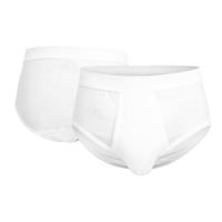 2 witte slips fijne rib Götzburg - thumbnail