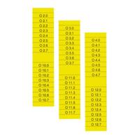 Weidmüller 1045500000 ET S7-200-TU-A4-1 Labelprinter Markeringsvlak: 15.50 x 203 mm Turquoise Aantal markeringen: 800 1 stuk(s) - thumbnail