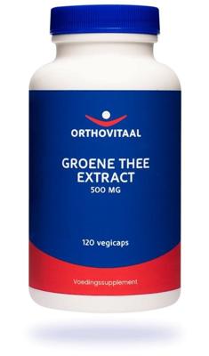 OrthoVitaal Groene thee extract 500mg 120 Vegetarische capsules