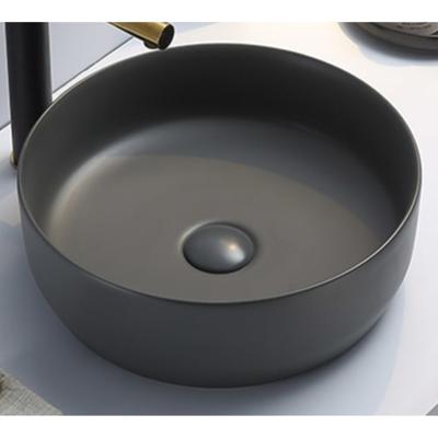 Waskom Sanilux Victoria Color Line Rond 39 cm Inclusief Click Waste Mat Antraciet Sanilux Waskom Sanilux Victoria Color Line Rond 39 cm Inclusief Click Waste Mat Antraciet Sanilux