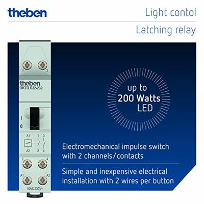 Theben OKTO S22-230 Stroomstootschakelaar 1 stuk(s)