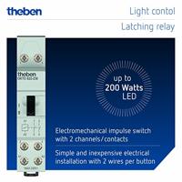 Theben OKTO S22-230 Stroomstootschakelaar 1 stuk(s) - thumbnail