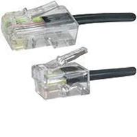 Micro Connect RJ11-RJ45 2M M/M Zwart - thumbnail