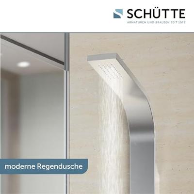 SANSIBAR douchepaneel, roestvrij staal geïntegreerde hoofddouche met antikalk nozzles, afmetingen: ca. 30 x 10 cm handdouche, 3 functies, antikalk nozzles, handdouche: Ø ca. 10 cm. paneel van ro SANSIBAR douchepaneel, roestvrij staal geïntegreerde hoofddouche met antikalk nozzles, afmetingen: ca. 30 x 10 cm handdouche, 3 functies, antikalk nozzles, handdouche: Ø ca. 10 cm. paneel van ro