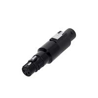 Adam Hall 4 Star A XF3 SF4 XLR female naar 4-polig female speaker verloopplug - thumbnail