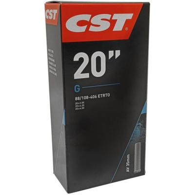 CST binnenband 20x3.50-4.50, ventiel: schrader/autoventiel 35mm CST binnenband 20x3.50-4.50, ventiel: schrader/autoventiel 35mm