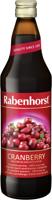 Rabenhorst Cranberrysap puur bio 750 Milliliter - thumbnail