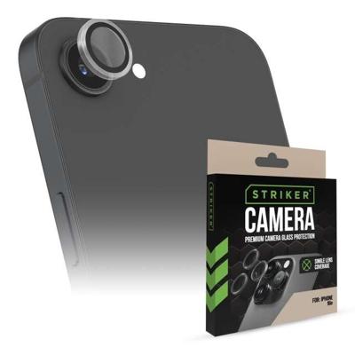 Striker Single Lens Glass Camera Protector - Transparent - Apple iPhone 16e/17e