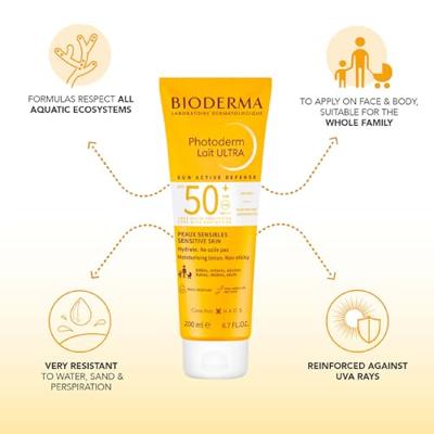 Bioderma Photoderm Ultra Lotion SPF50+ 200 ml Bioderma Photoderm Ultra Lotion SPF50+ 200 ml