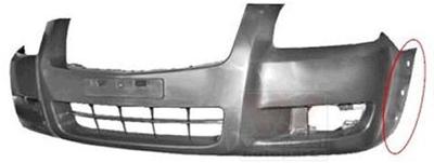 Van Wezel 2781575 parachoques delantero