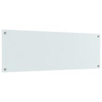 VidaXL Keuken spatscherm wit 120 x 40 cm gehard glas - thumbnail
