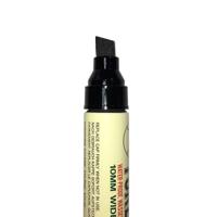 Yoken permanent marker zwart 10 mm punt 12 stuks - thumbnail