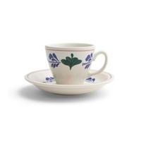 Boerenbont kop en schotel audrey 4 stuks - thumbnail