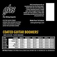 GHS CB-GBXL Coated Boomers snarenset voor elektrische gitaar - thumbnail
