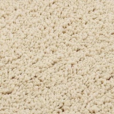 VidaXL Vloerkleed shaggy anti-slip 140x200 cm crèmekleurig