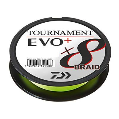Daiwa Tournament X8 EVO+ Chartreuse 135m 0.14 mm 10.20kg