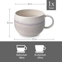LIKE BY VILLEROY & BOCH - Perlemor Sand - Koffiekop 0,27l - thumbnail