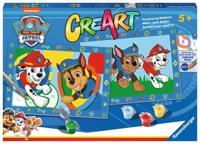 Ravensburger creart schilderen op nummer - paw patrol - thumbnail