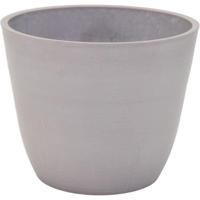 Pot - MEGA COLLECTIES - Ecostone Egg - Ø 31 cm - H 25,5 cm - Taupe - thumbnail