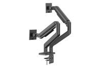 Digitus Monitor-tafelbeugel Aantal monteerbare displays: 2 Display(s) 124,5 cm (49) Zwart - thumbnail