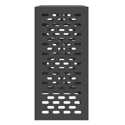 Airconditioner hoes Zwart 110 x 50 x 105 cm Staal