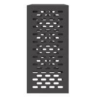 Airconditioner hoes Zwart 110 x 50 x 105 cm Staal - thumbnail