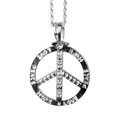 Halsketting hippie peace