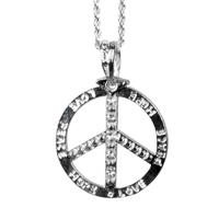 Halsketting hippie peace - thumbnail