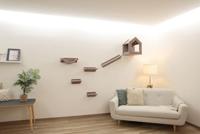 Klimwand voor katten - KERBL - MONTE BALDO - 6 stuks - Grijs - Grote kennel - thumbnail