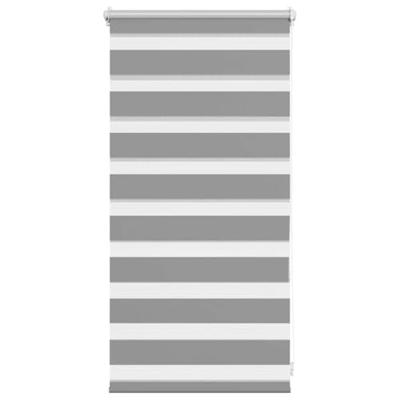 VidaXL Duo rolgordijn 40x100cm grijs