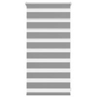 VidaXL Duo rolgordijn 40x100cm grijs - thumbnail