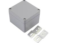 TRU COMPONENTS 92022c00232 Universele behuizing 80 x 75 x 60 Gegoten aluminium Lichtgrijs 1 stuk(s) - thumbnail
