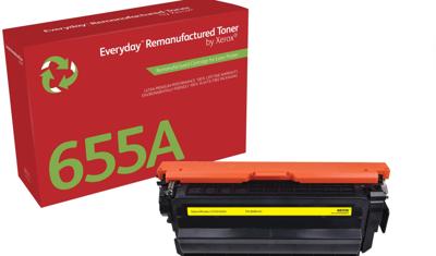 Xerox Toner vervangt HP 655A (CF452A) Compatibel Geel 10500 bladzijden Everyday 006 R 04345