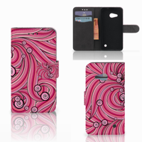 Microsoft Lumia 550 Hoesje Swirl Pink - thumbnail