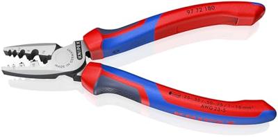 Knipex Kp-9772180 Adereindhulstang met Voorinvoering 180 mm - thumbnail