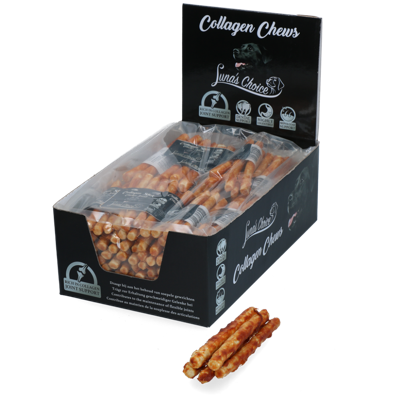 Luna's Choice Collagen Stick Salmon Small