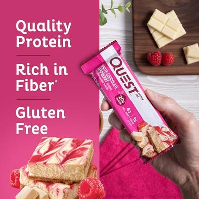 Quest Bar White Chocolate Raspberry (12 x 60 g) - thumbnail
