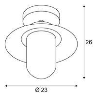 SLV Veranda plafondlampMolat - 1000823 - thumbnail