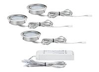 Paulmann 93553 Micro Line LED-inbouwlamp Set van 3 stuks LED LED vast ingebouwd 4.5 W IJzer (geborsteld) - thumbnail