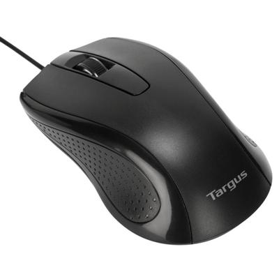 Targus AMU81AMGL Muis Optisch Zwart 3 Toetsen