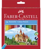 Faber Castell FC-120124 Kleurpotloden Eco In Kartonnen Etui A 24st. - thumbnail