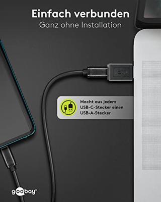 goobay USB-A 3.0 SuperSpeed > USB-C adapter
