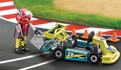PLAYMOBIL 9322 - Action - Karting Pilot Case - Nieuw in 2019 - thumbnail