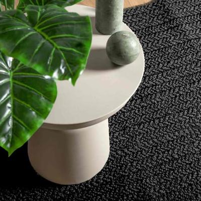 VidaXL Vloerkleed zizur binnen en buiten 80x150 cm jute look antraciet
