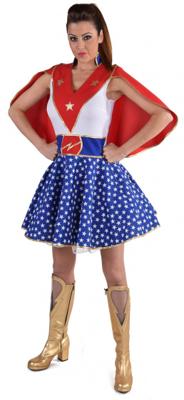Super girl outfit dames elite
