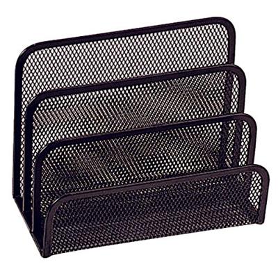 Q-CONNECT briefhouder 3 delig metaal zwart