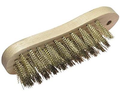 Wolfcraft Vioolborstel | Messing | 5 rijen | 205mm | 1 stuk - 2721000