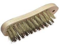 Wolfcraft Vioolborstel | Messing | 5 rijen | 205mm | 1 stuk - 2721000 - thumbnail